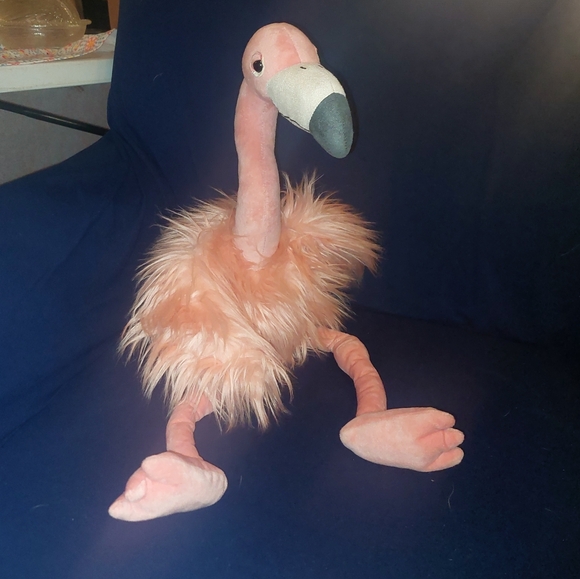 Jellycat Other - Jellycat Pink Flamingo Rosario RARE Stuffed Bird Soft Plush Animal Toy 20”